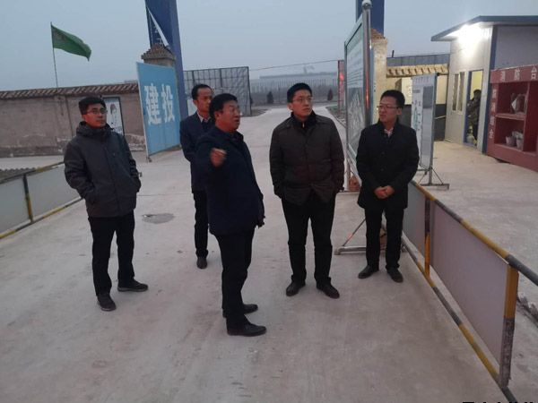 国开行甘肃省分行相关业务处室领导一行调研泓源公司项目建设(图1)