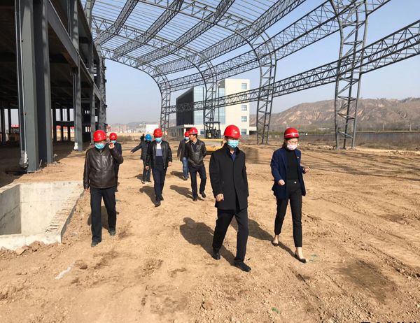 市建管局副局长田晓东带队督查指导华球体育过境车辆综合服务中心（一期）项目 开（复）工工作(图2)
