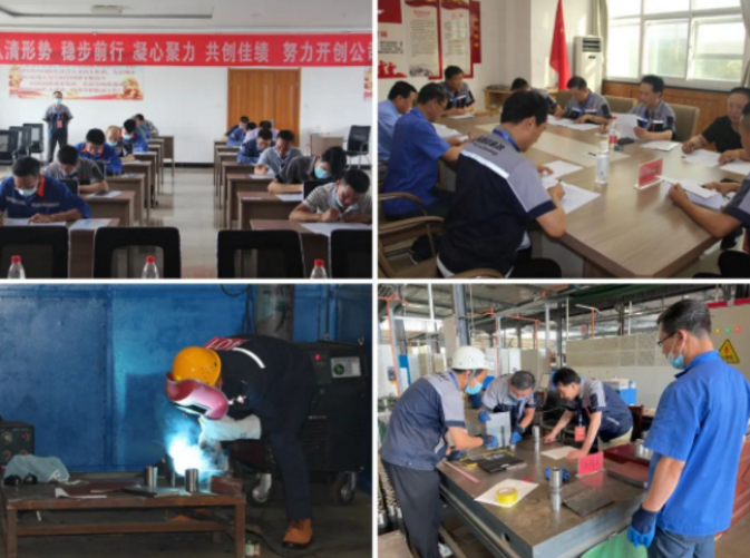 华球体育市“焊工”技能大赛在泓盛达公司成功举办(图4)